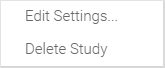 Overlay Study Context Menu