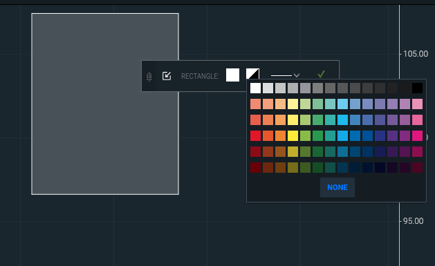 Drawing backgrounds can have no color