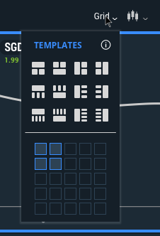 Quick picks for Grid menu